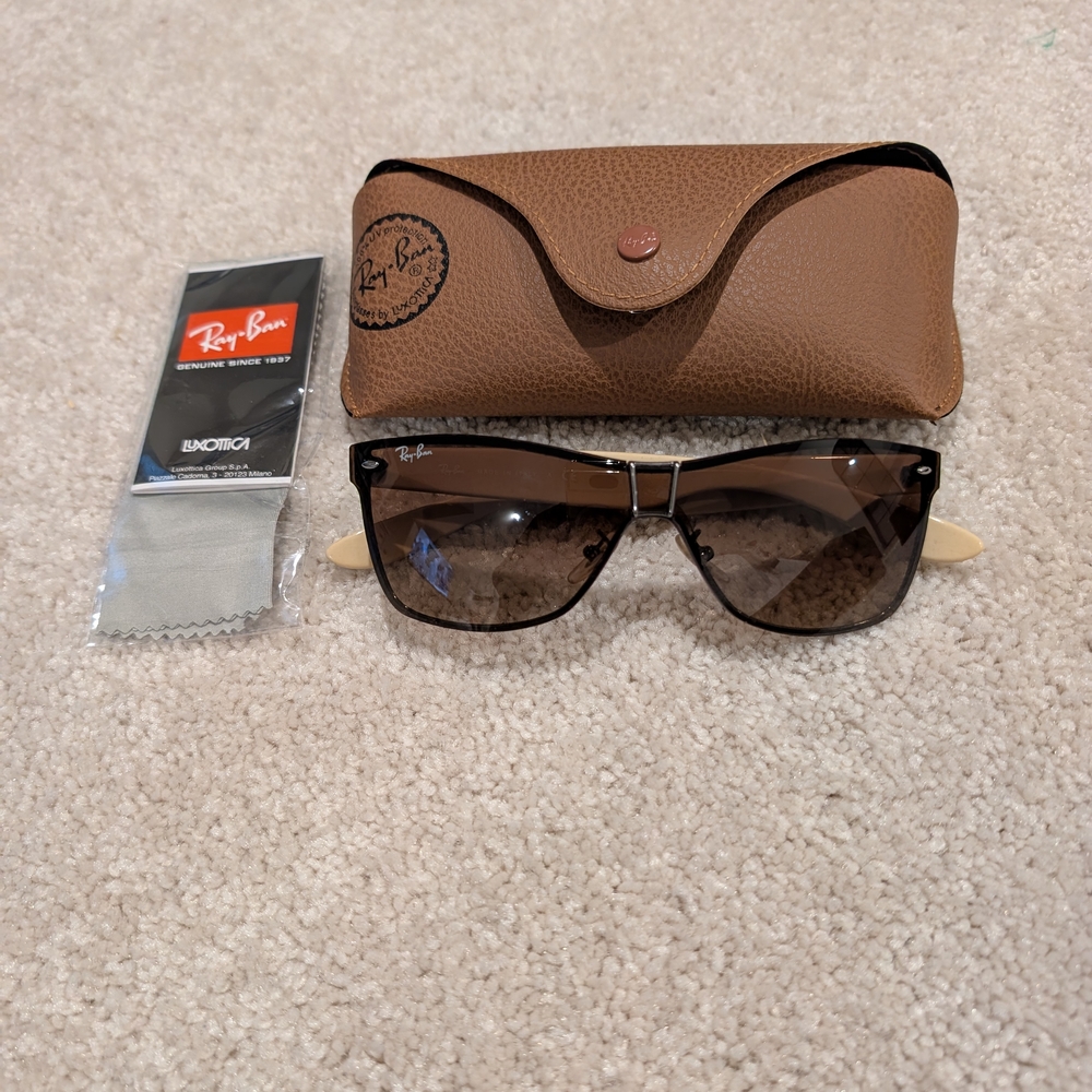 Ray-Ban Brown Sunglasses with Case